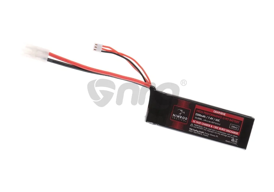Nimrod acumulator LiPo 7.4V 2200mAh compact Tamiya Mare