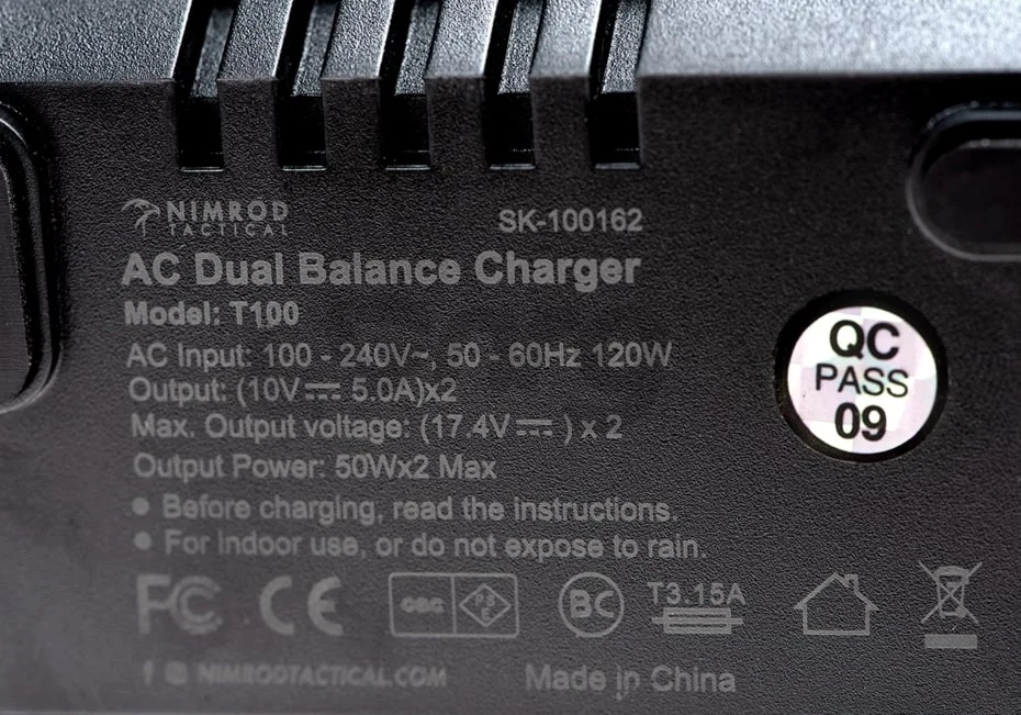 Nimrod incarcator acumulatori T100 Dual Charger 5