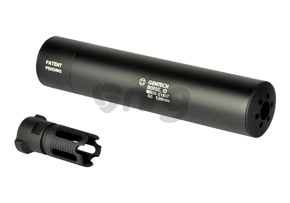 Madbull amortizor Gemtech G5 178x38mm Negru