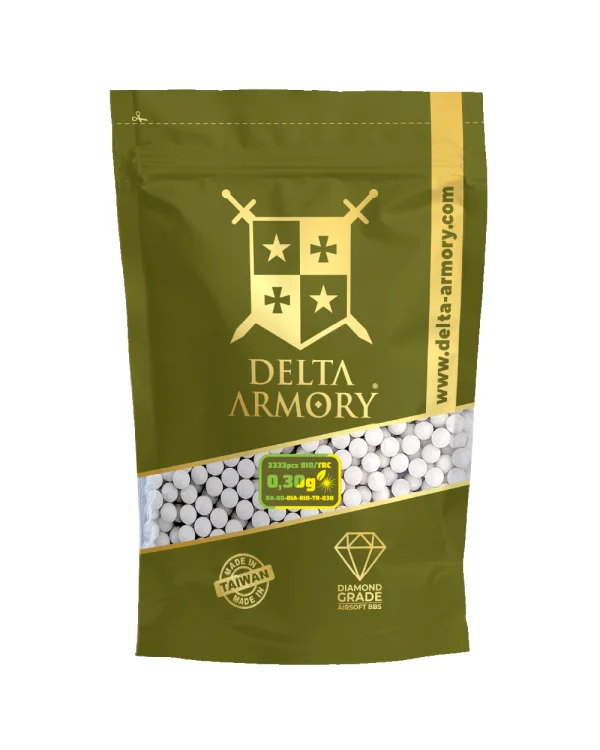 Bile Delta Armory Diamond 0.30g 3330pcs Fosforescente