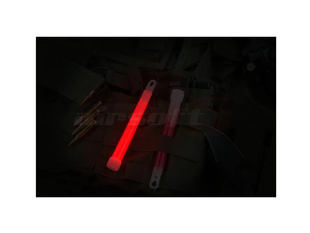 Claw Gear baton fluorescent Rosu