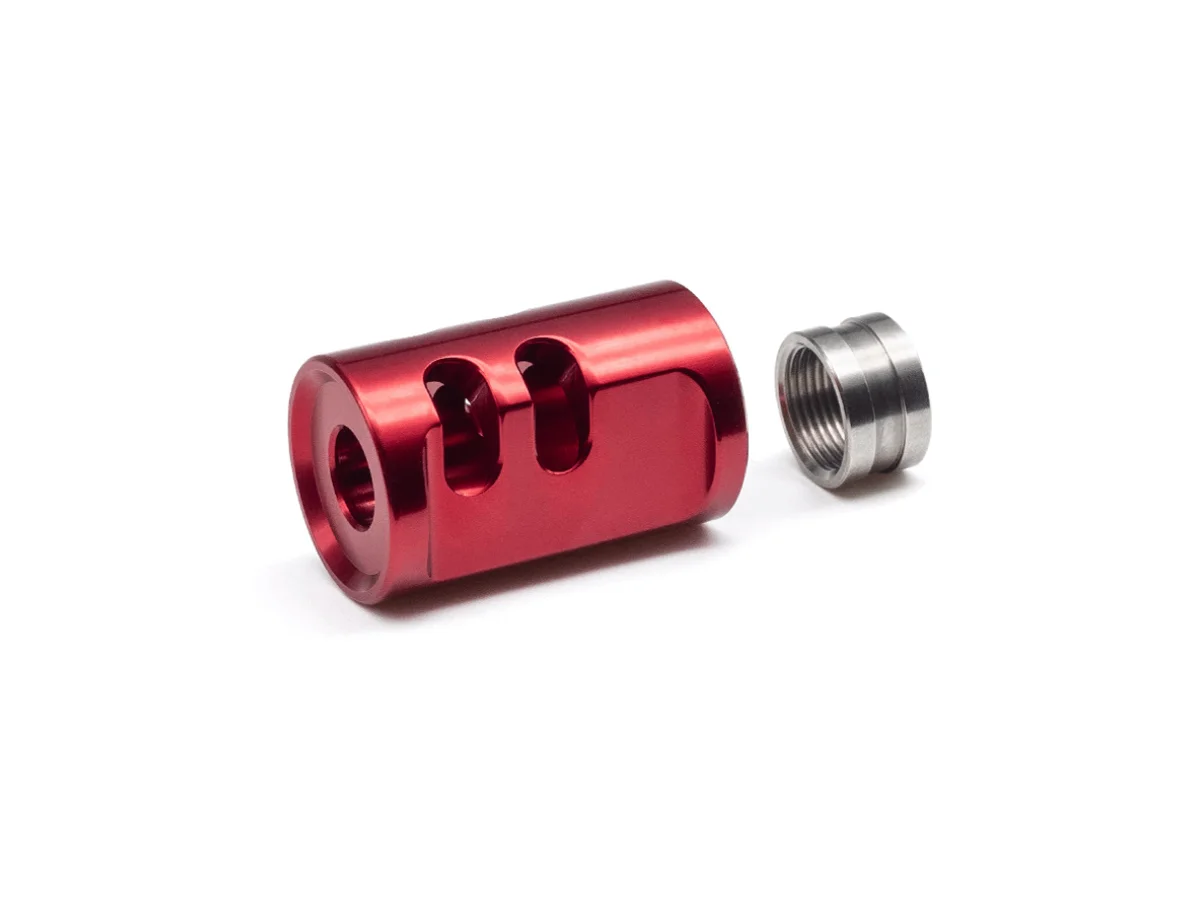 TTI Airsoft AAP01 Typa-A Compensator 14mm CCW Rosu