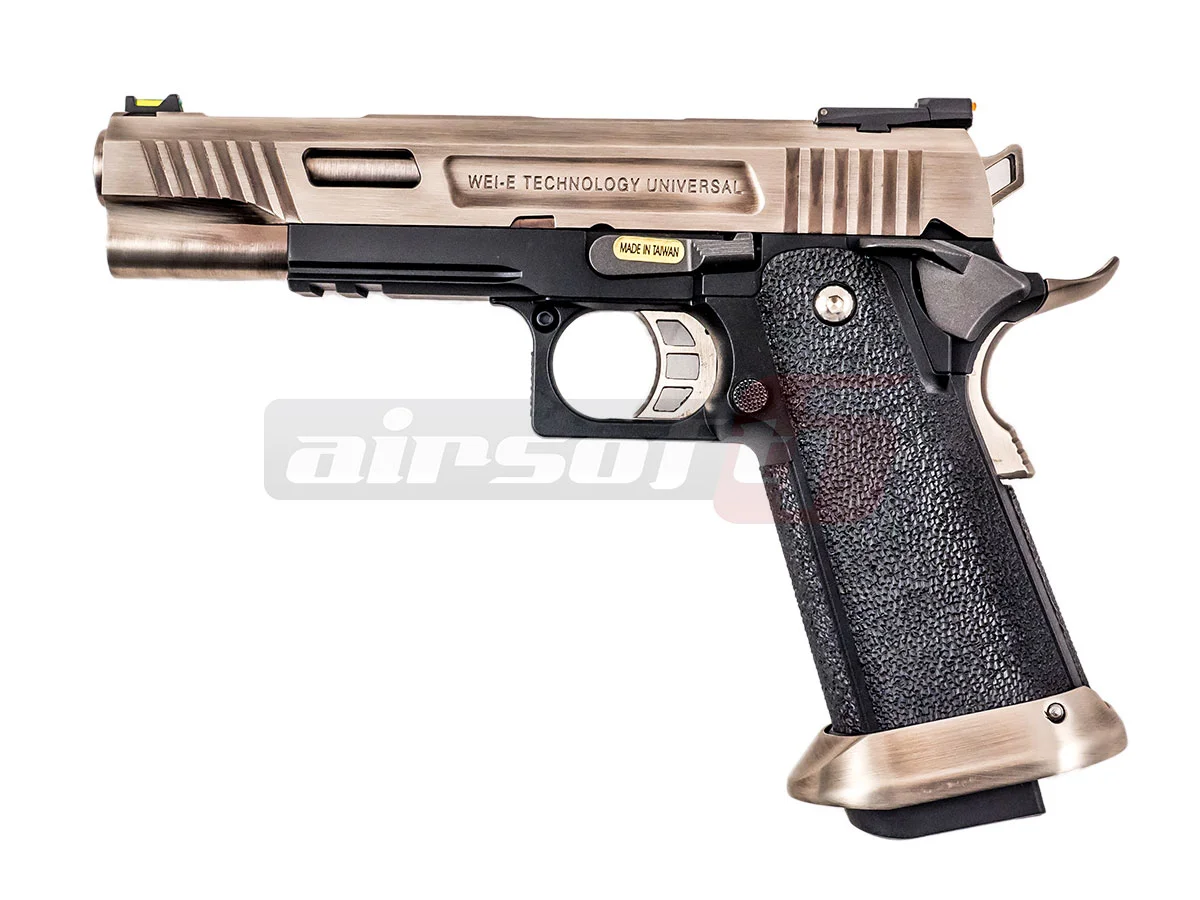 WE Hi-Capa 5.1 Full Force Silver 6